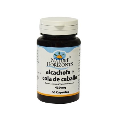 ALCACHOFA+COLA CABALLO 430MG 60CA NATHOR