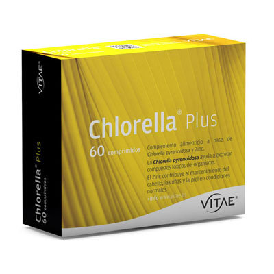 CHLORELLA PLUS CON ZINC 60 COMPR VITAE