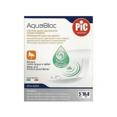 PIC AQUABLOC APOSITO ESTERIL 10x8CM 5 UD