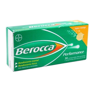 BEROCCA PERFOMANCE MANGO 30 COMP EFERV
