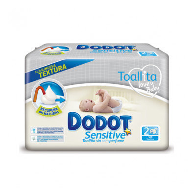 TOALLITAS DODOT SENSITIVE RECAMBIO 108U