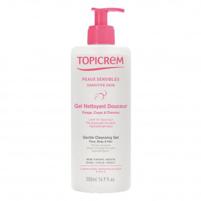 TOPICREM GEL LIMP SUAVE CUERPO CAB 500ML