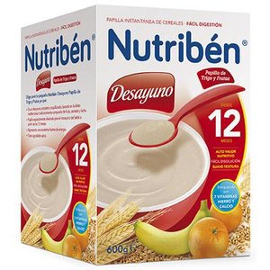 NUTRIBEN DESAYUNO PAPILLA TRIG FRUT 600G