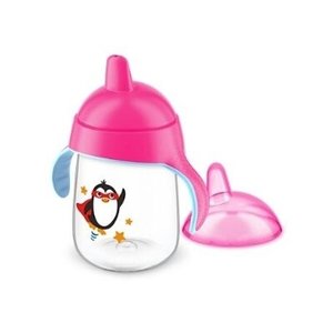 VASO CRECIM AVENT+6MESES 210ML AZUL ROJO