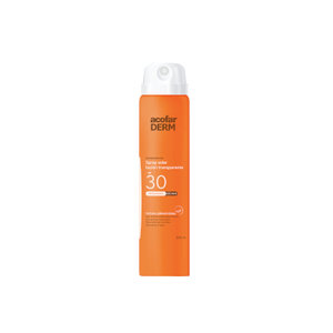 ACOFARDERM SPRAY SOLAR TRANSP SPF30 200M