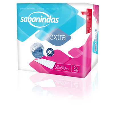 SABANINDAS PROTEGECAMAS 60X90 20 UNI