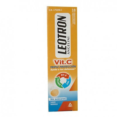 LEOTRON VITAMINA C 18 COMP EFERVESCENTES