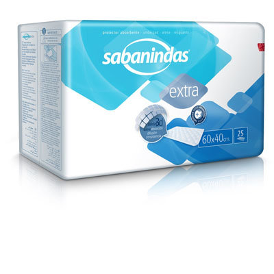 SABANINDAS PROTEGECAMAS 60X40 25 UND.