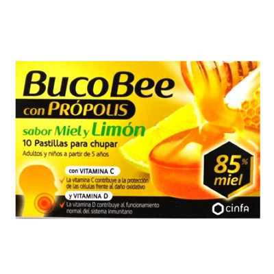 BUCOBEE MIEL LIMON PROPOLIS 10 PAST CHUP