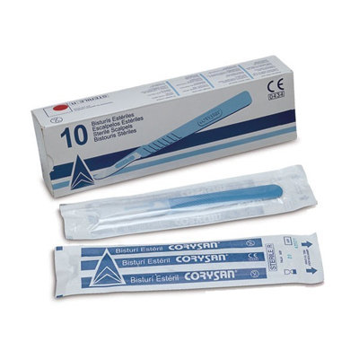 BISTURI CORYSAN COMPLETO N.22 10 UD