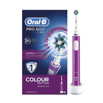 ORAL B CEP.REC.PRO600 CROS ACTION MORADO