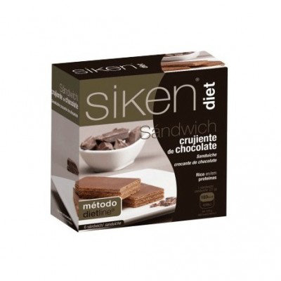 SIKENDIET SANDWICH CRUJ CHOC 6 UDS