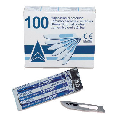 HOJAS BISTURI CORYSAN N.22 100 UND.