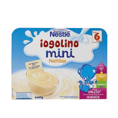 YOGOLINO MINI NATILLAS 6 TARRINAS X 60 G