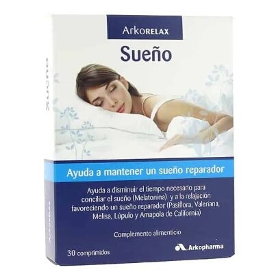 ARKORELAX SUEÑO - 30 COMP INSOMNIO
