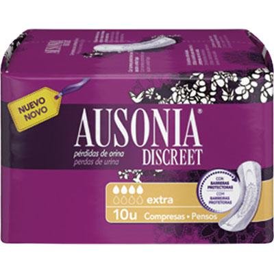 AUSONIA DISCREET EXTRA 10 UNIDADES