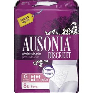 AUSONIA DISCREET PANTS PLUS T.M 9 UDS