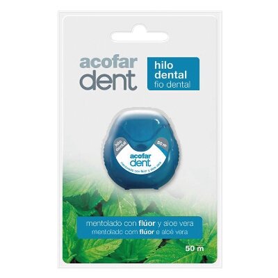 ACOFARDENT HILO DENTAL MENTOLADO 50M