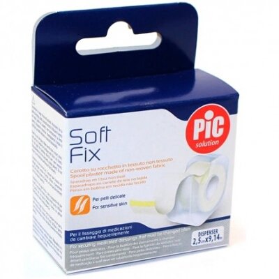 ESPARADRAPO PIC TNT SOFT-FIX 2,5CMX9,14M