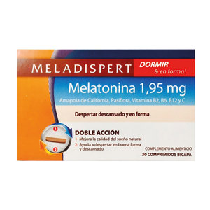 MELADISPERT DORMIR Y FORMA 1,95MG 30COMP