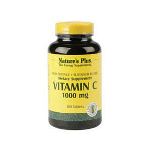VITAMIN C 1 GR 60 COMP NATURES PLUS