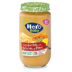 HERO BABY VERDURITAS CON PAVO 235 G