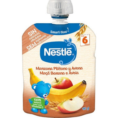 NESTLE BOLSITA MANZANA PLATANO AVENA