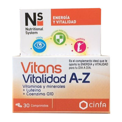 NS VITANS VITALIZADA A Z 30 COMP