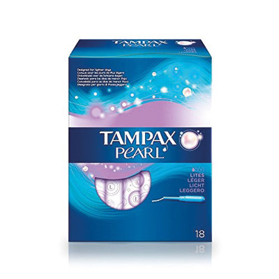 TAMPONES TAMPAX PEARL LITES 18 UD