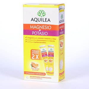 AQUILEA MAGNESIO POTASIO 28 COMP EFERV