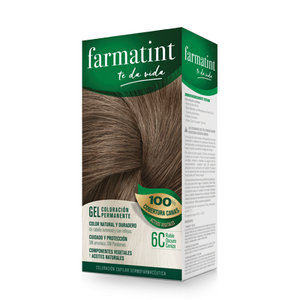 FARMATINT 6C RUBIO OSCURO CENIZA 130 ML.