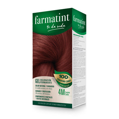 FARMATINT 4M CASTAÑO CAOBA 130 ML