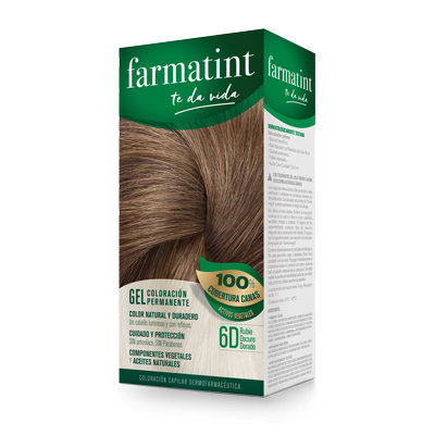 FARMATINT 6D RUBIO OSCURO DORADO 130 ML.