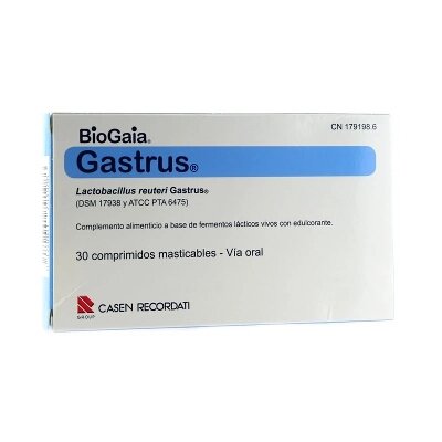 GASTRUS 30 COMPRIMIDOS MASTICABLES
