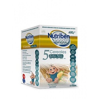 NUTRIBEN INNOVA 5 CEREAL EXTRAFIBRA 600G