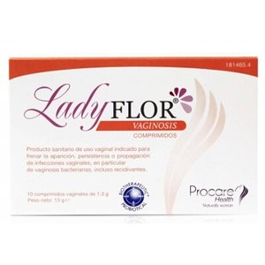 LADYFLOR VAGINOSIS 10 COMP VAGINAL 1,3 G
