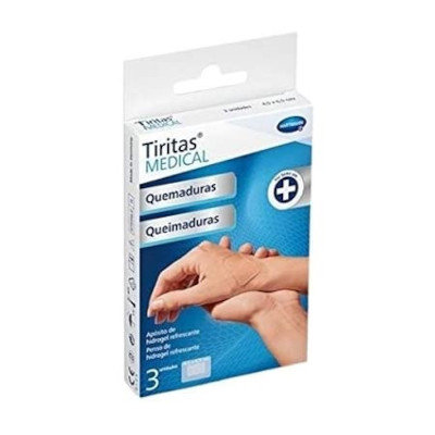 TIRITAS MEDICAL QUEMADURAS 4,5X6,5CM 3