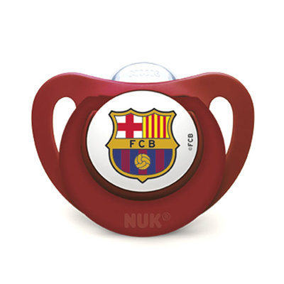 CHUPETE NUK SILICONA FCB 18-36