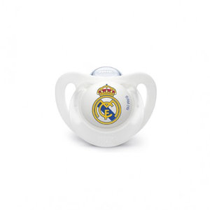 CHUPETE NUK SILICONA REAL MADRID 0-6