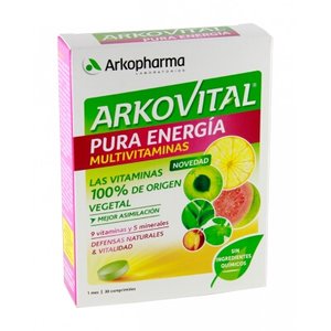 ARKOVITAL PURA ENERGIA MULTIVIT. 30 COMP