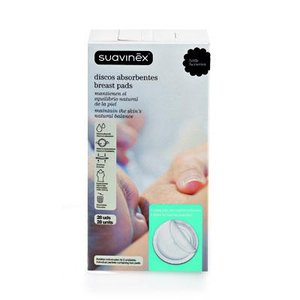 DISCOS LACTANCIA SUAVINEX NATURE 28 UNID