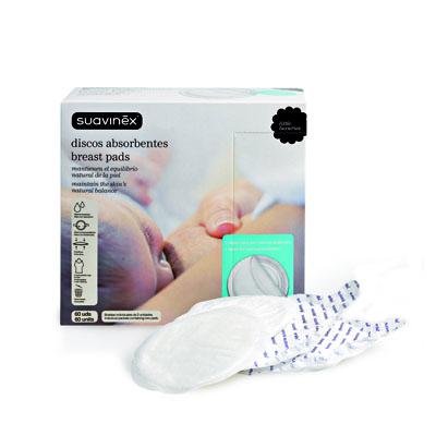 DISCOS LACTANCIA SUAVINEX NATURE 60 UNID