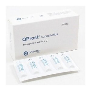 QPROST SUPOSITORIOS 10 SUPOSITORIOS