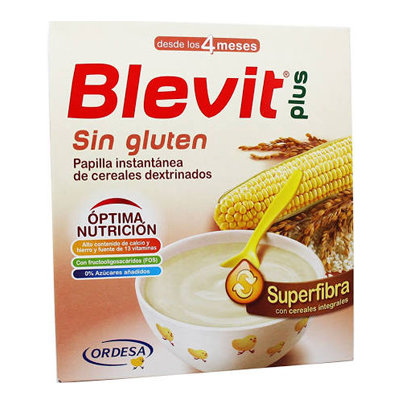 BLEVIT PLUS SUPERFIBRA SIN GLUTEN 600 G