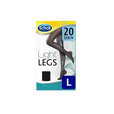 SCHOLL MEDIAS LIGERA 20DEN NEGRO T.L