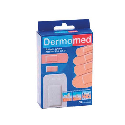 DERMOMED TIRA PLASTICO 36 UND. BOTIQUIN