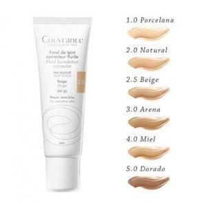 MAQUILLAJE FLUIDO BEIGE 2.5 COUVRANCE