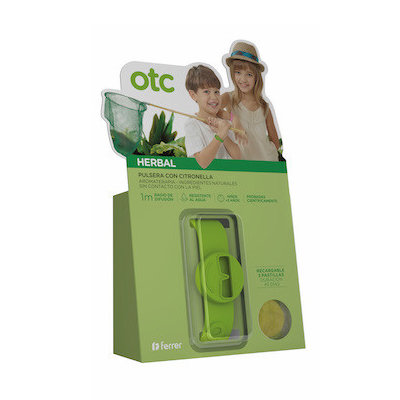 OTC HERBAL PULSERA CITRONELA VERDE