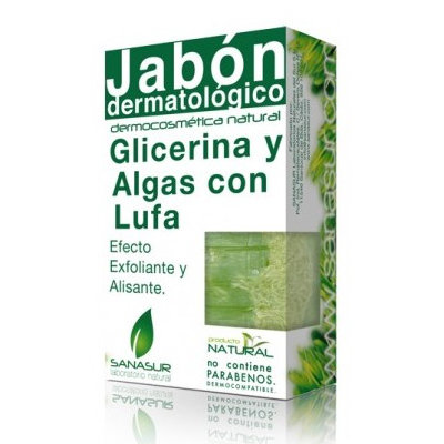 SANASUR JABON GLICERINA ALGAS LUFA 100GR