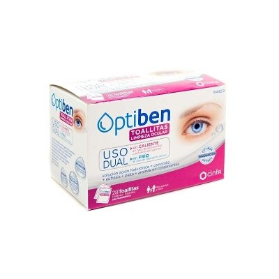 OPTIBEN TOALLITAS USO DUAL 28 UND